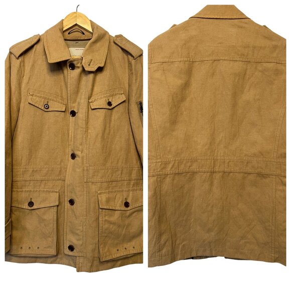 Banana Republic Heritage Men's Large Field Chore Coat Vintage Removable Liner - Picture 1 of 16